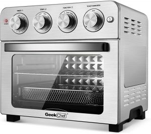 Geek Chef Air Fryer Toaster Oven, 6 Slice 24QT Convection Airfryer