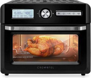 CROWNFUL 19 Quart18L Air Fryer Toaster Oven