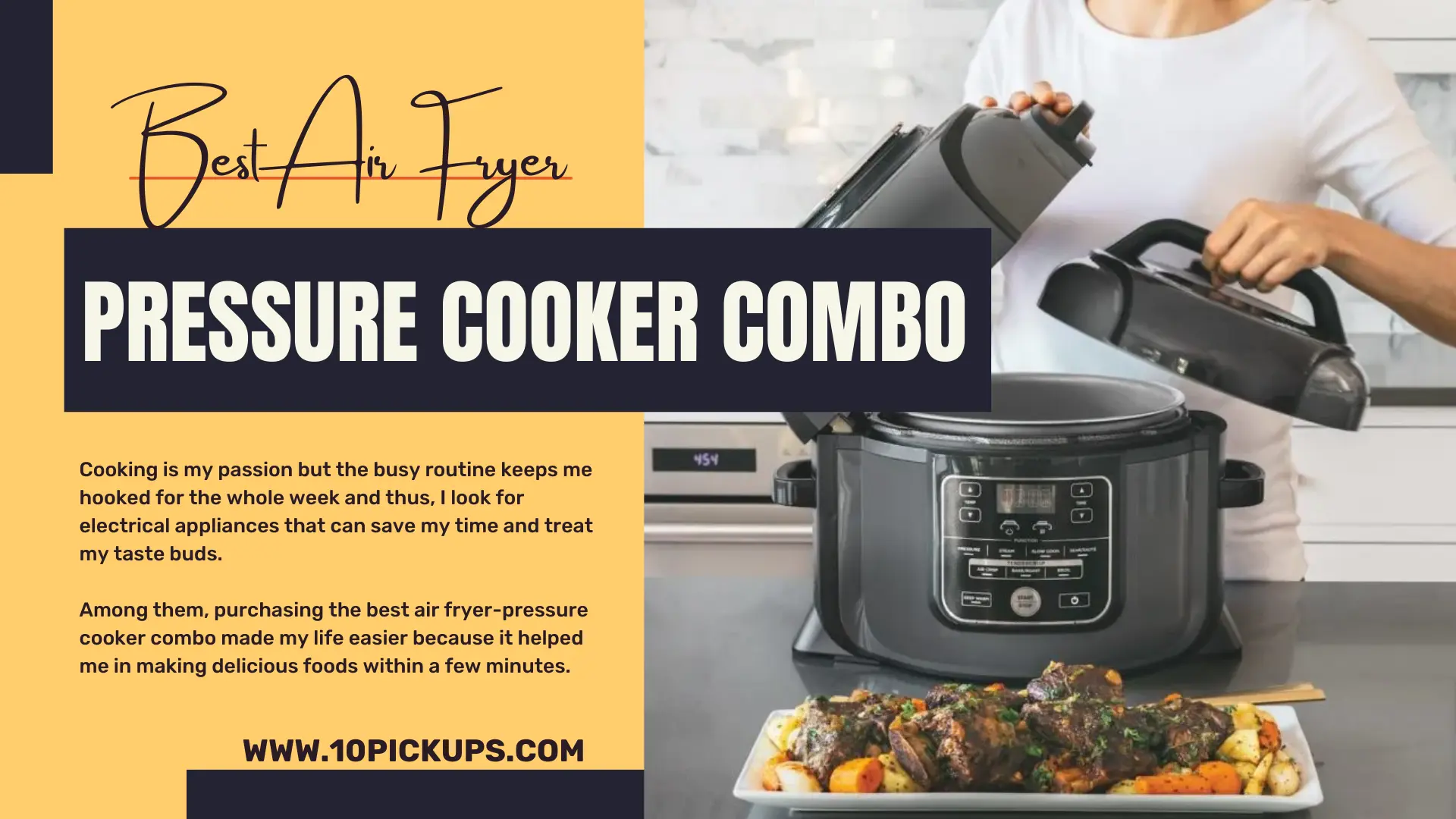 Best Air Fryer-Pressure Cooker Combo