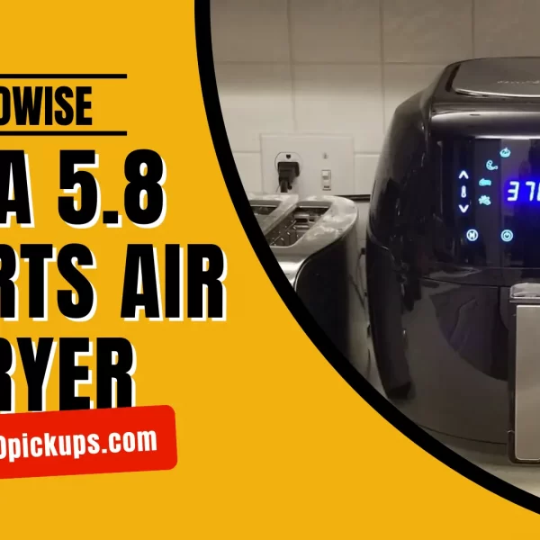 GoWISE USA 5.8 Quarts Air Fryer