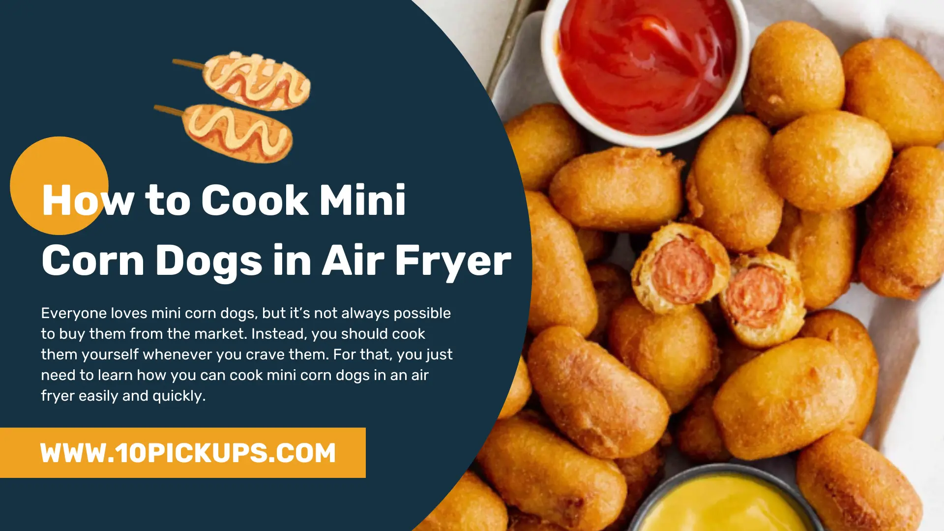How to Cook Mini Corn Dogs in Air Fryer